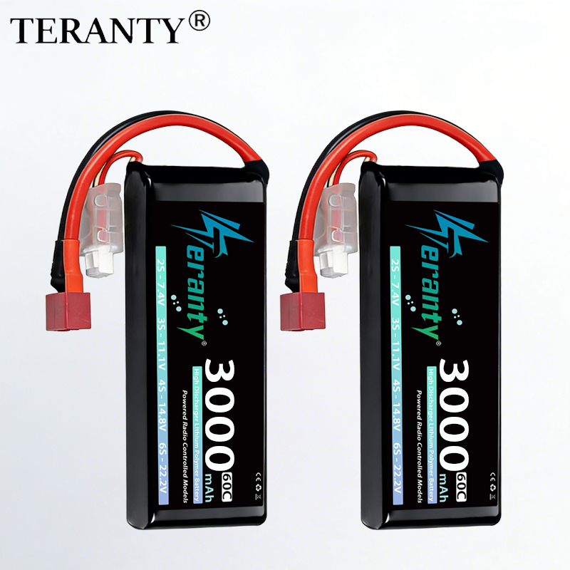 Drone Battery Connector - بطارية ليثيوم بوليمر TERANTY 2S بسعة