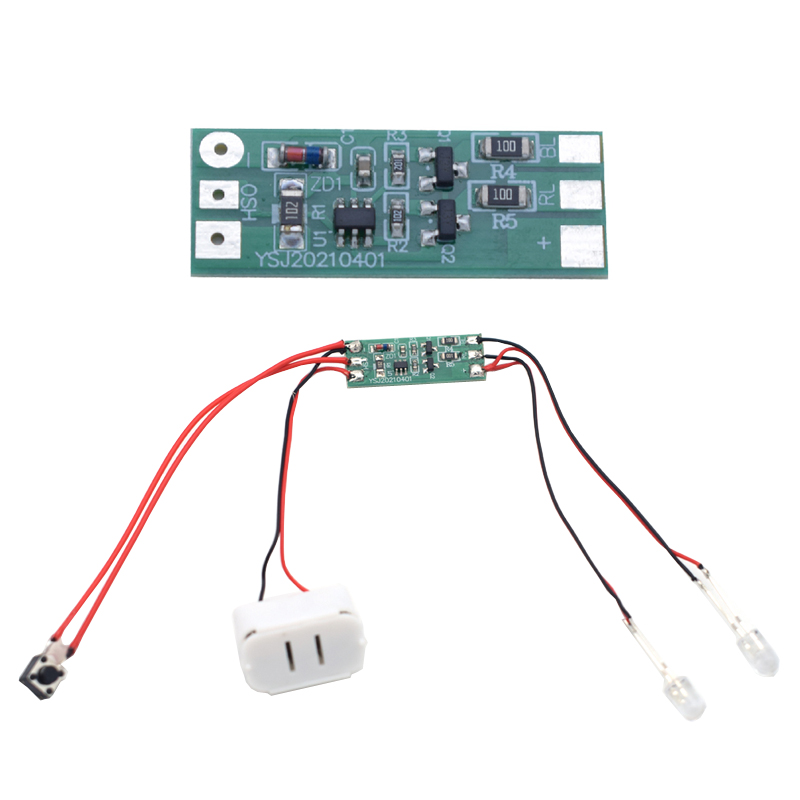 Drone Battery Alarm - 3-12 فولت ستروب وامض وحدة أحمر