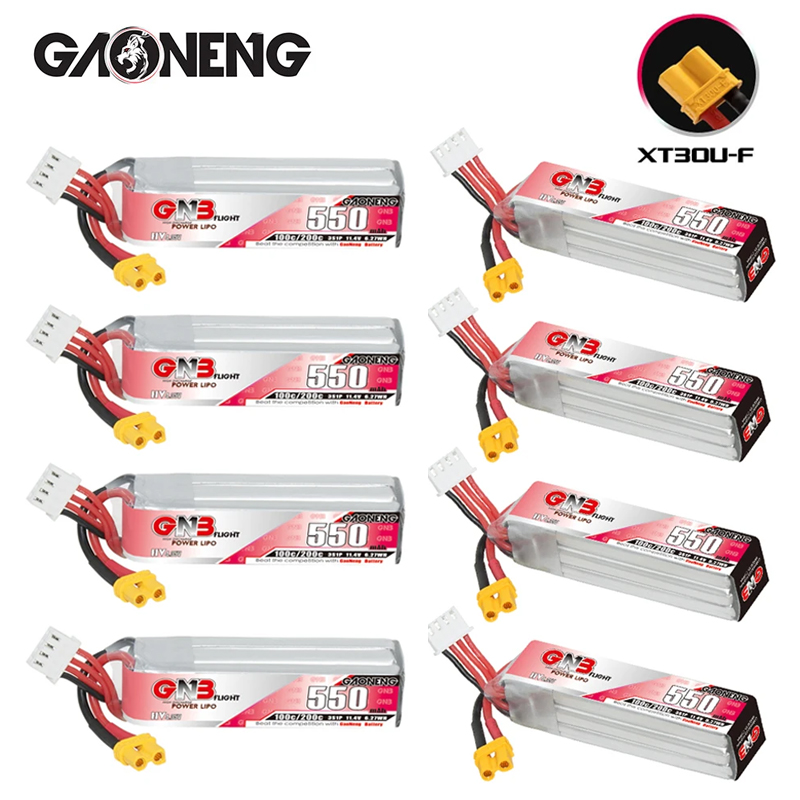 Drone Battery Lipo - GNB HV 11.4 فولت 550 مللي