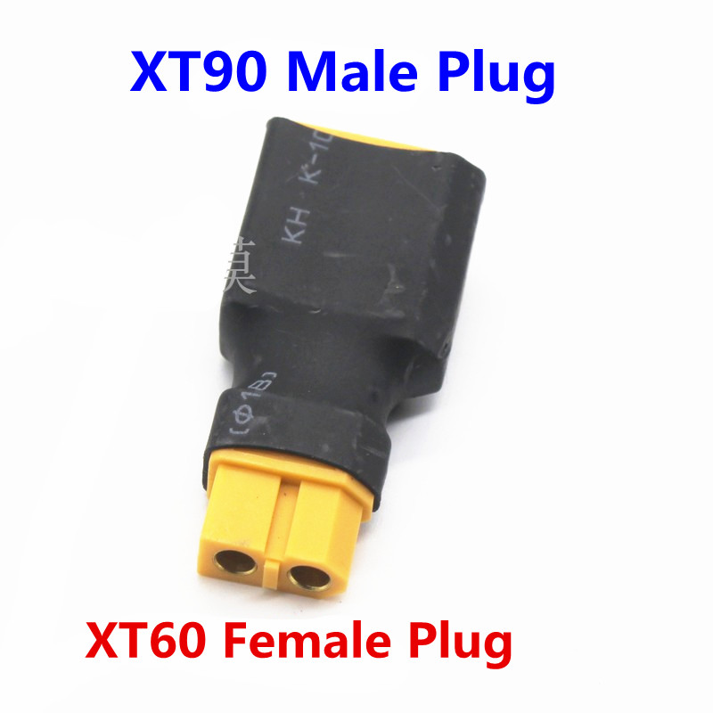 Drone Battery Connector - محول XT90 ذكر إلى XT60 أنثى