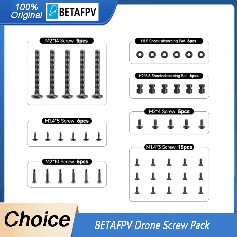 Drone Battery Bag - قطع غيار BETAFPV الرسمية، مجموعة متنوعة