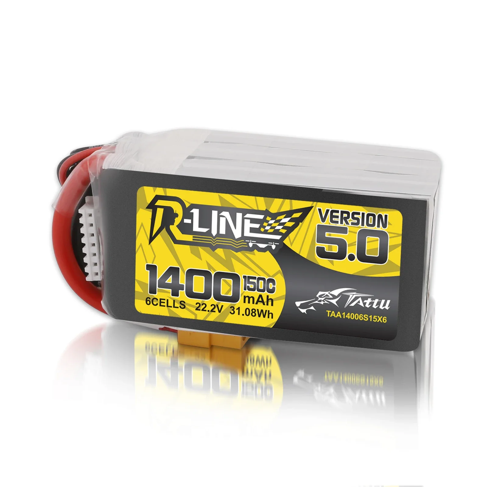 Drone Battery 6S - Tattu R-Line 1200mAh 1400mAh 6S يبو