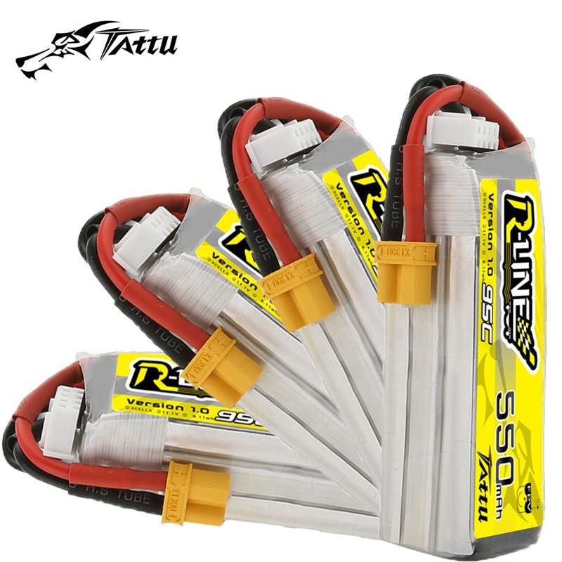 Drone Battery 3S - بطارية ليثيوم بوليمر TATTU R-LINE 1.0