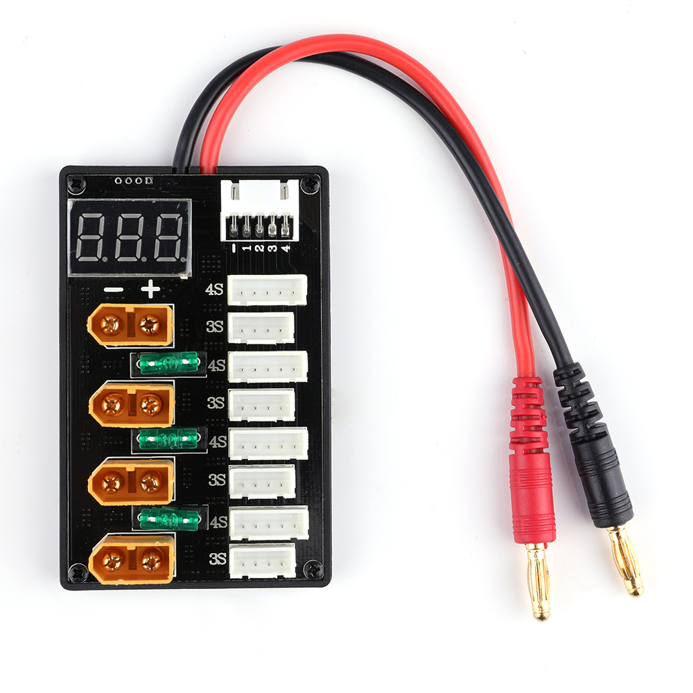 Drone Battery Parallel Board - XT60 التوصيل 3S 4S يبو بطارية