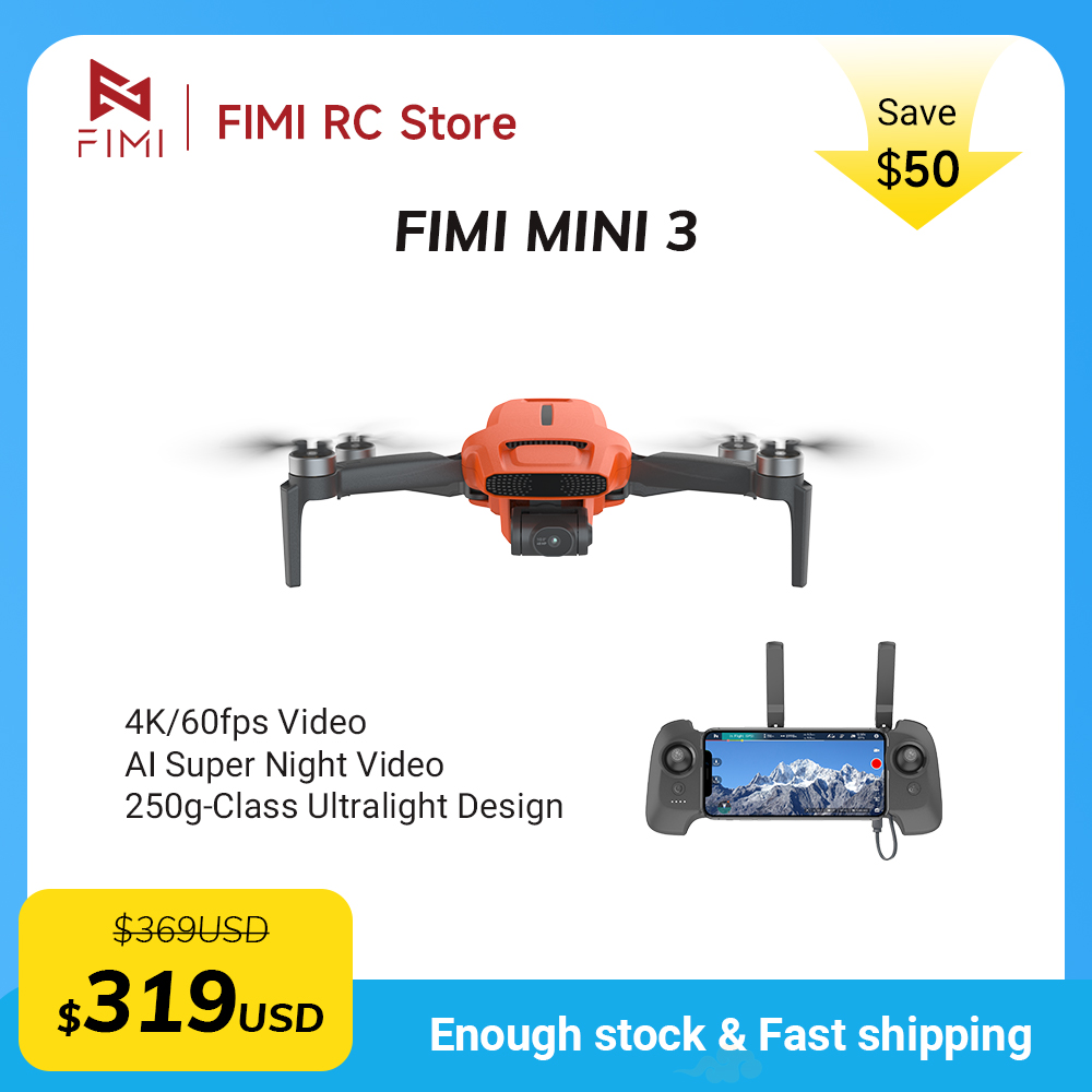 Drone Battery Smart - طائرة بدون طيار FIMI MINI 3