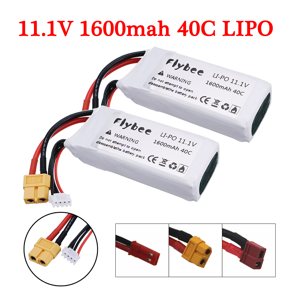 Drone Battery 3S - 2 قطعة ارتفاع معدل 40C 11.1