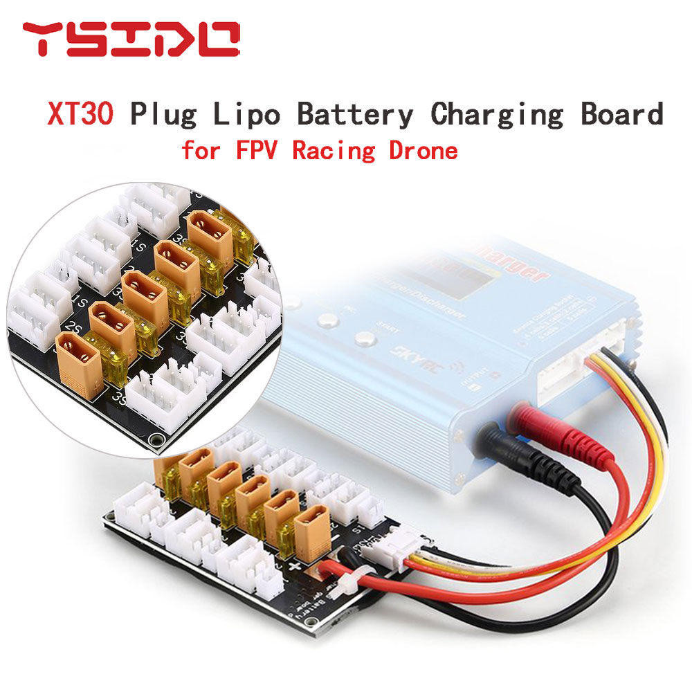 Drone Battery Parallel Board - 1S-3S 20A XT30 التوصيل يبو بطارية