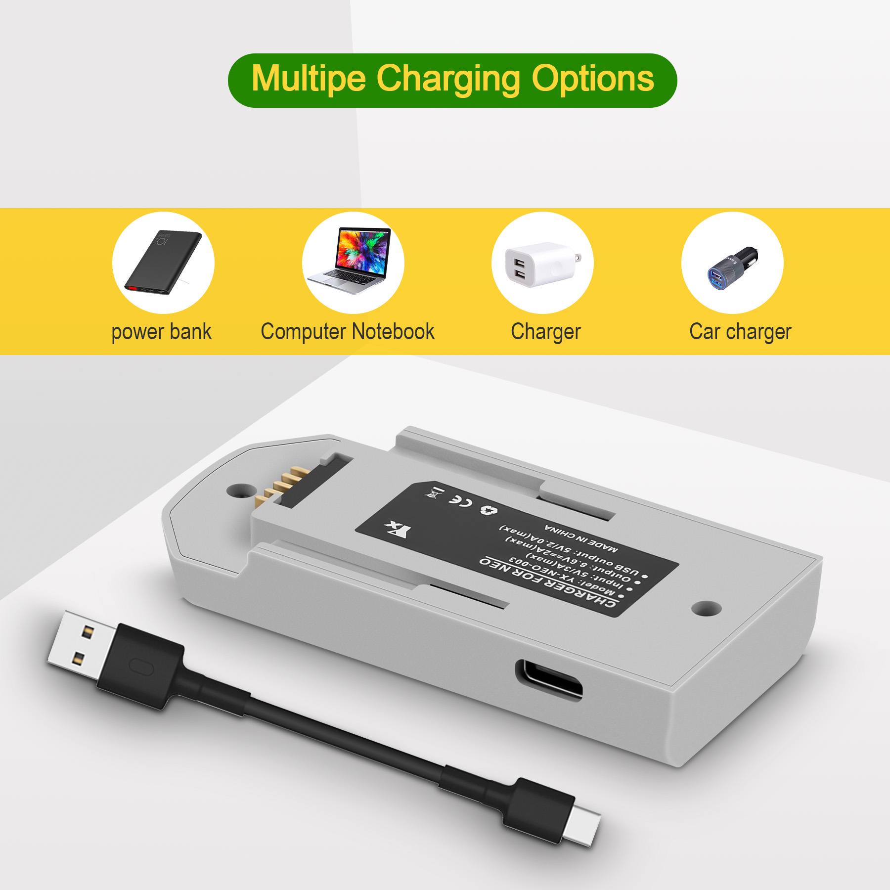 شاحن بطارية USB ثنائي الاتجاه  - مراجعة Drone Battery Balance Charger وسعره