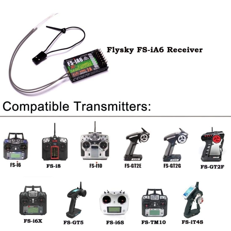 جهاز استقبال Flysky FS-IA6 6CH - مراجعة Drone Battery Plate وسعره