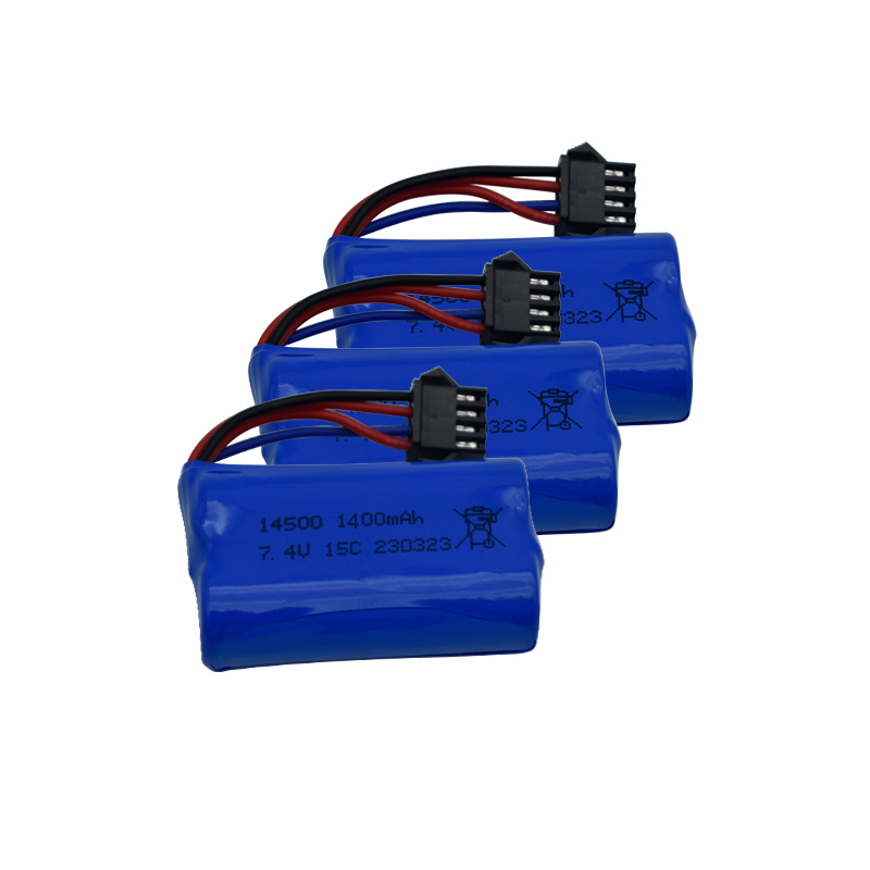 بطارية ليثيوم أيون 7.4 فولت 14 - مراجعة Drone Battery Li-Ion وسعره