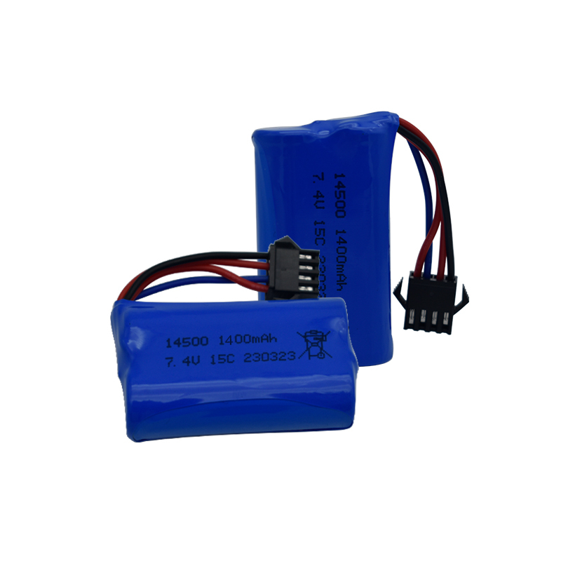 بطارية ليثيوم أيون 7.4 فولت 14 - مراجعة Drone Battery Li-Ion وسعره