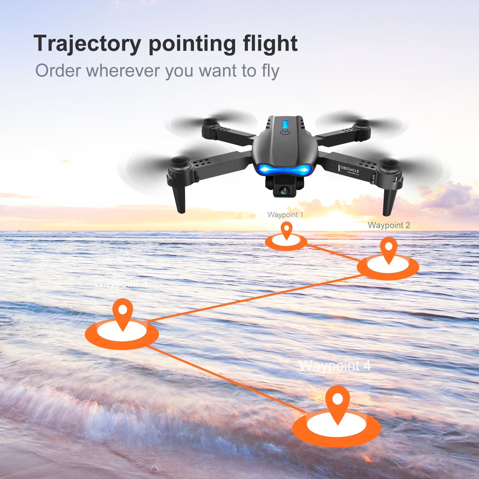 طائرة بدون طيار E88PRO MAX الق - مراجعة Drone Battery Box وسعره
