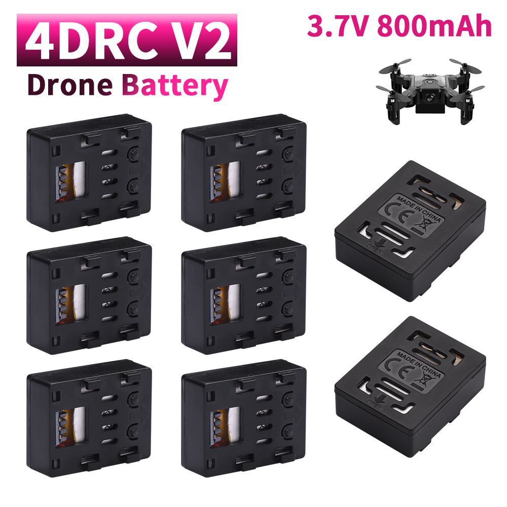 ترقية 4D-V2 RC بطارية توصيل خا - مراجعة Drone Battery Li-Ion وسعره