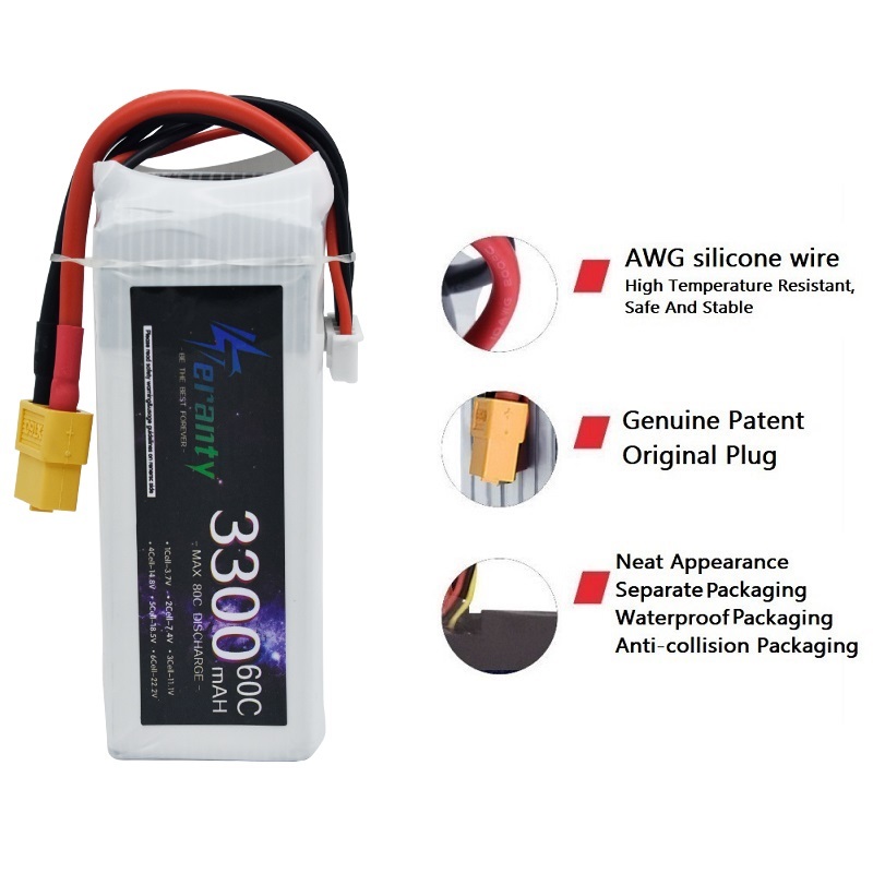 بطارية ليبو لطائرة سباق بدون ط - مراجعة Drone Battery Connector وسعره