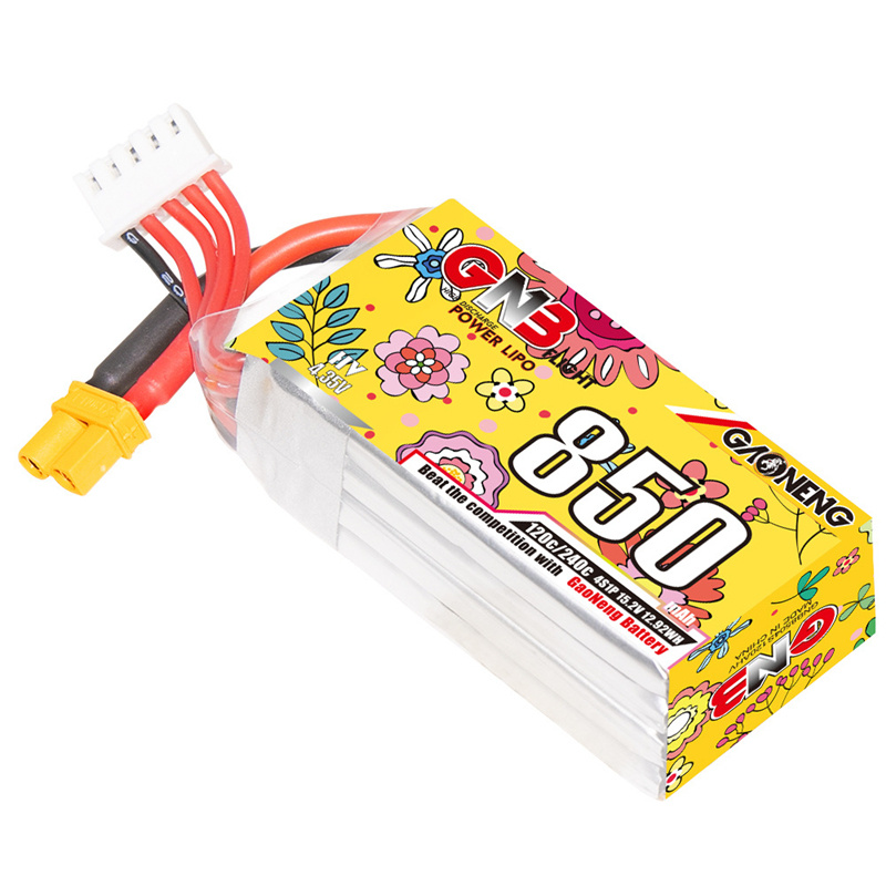 بطارية ليبو محسنة GNB 4s 15.2  - مراجعة Drone Battery Li-Ion وسعره