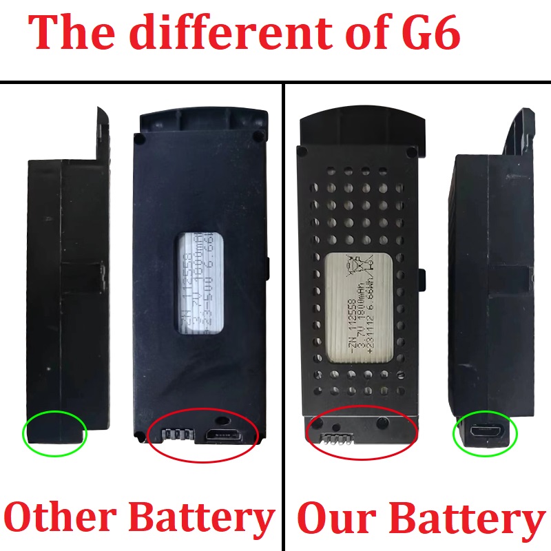 بطارية طائرات بدون طيار Q6 بجه - مراجعة Drone Battery Li-Ion وسعره