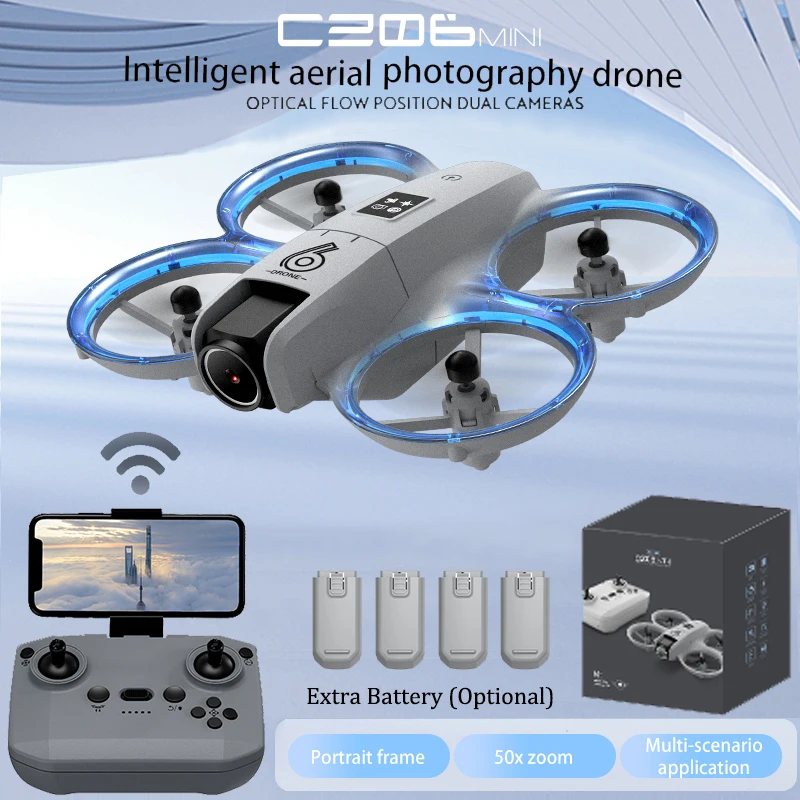 طائرة بدون طيار CZ06 Mini RC Q - مراجعة Drone Battery Box وسعره