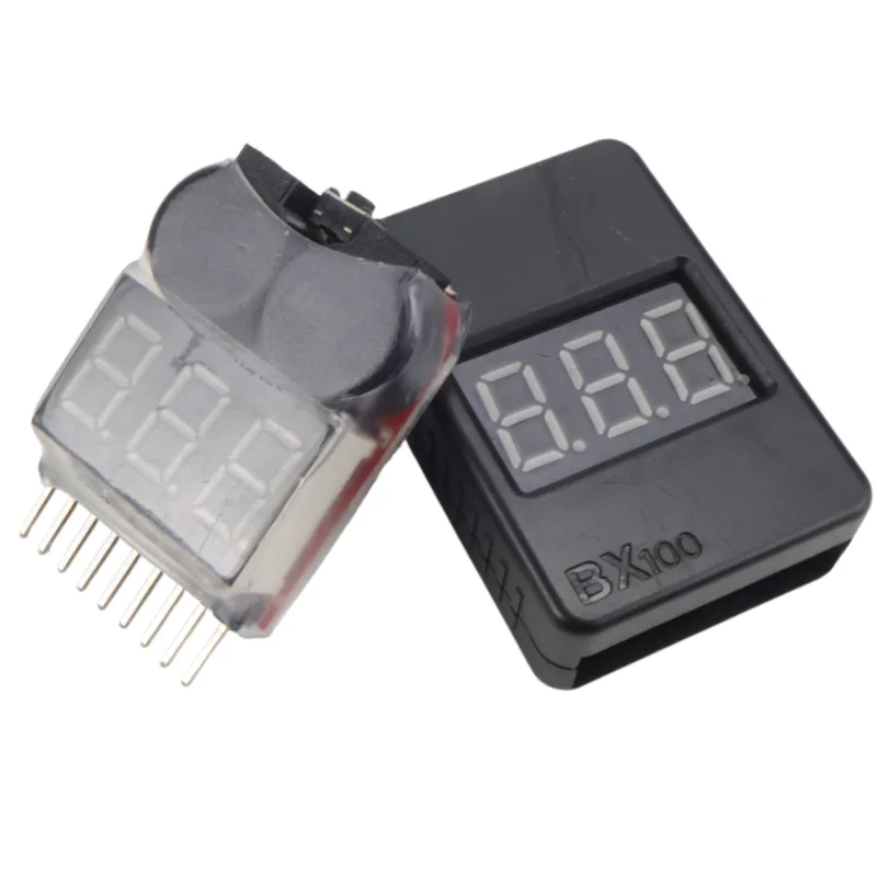 1-8S يبو بطارية جهاز قياس الجه - مراجعة Drone Battery Voltage Checker وسعره
