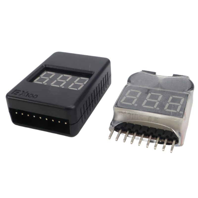 1-8S يبو بطارية جهاز قياس الجه - مراجعة Drone Battery Voltage Checker وسعره