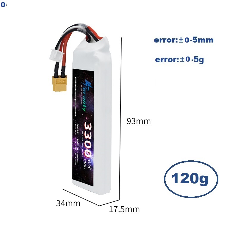 2S 7.4 فولت يبو بطارية 3300 مل - مراجعة Drone Battery Connector وسعره