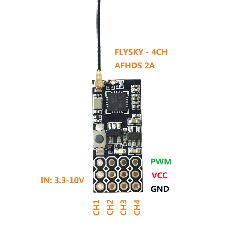 جهاز استقبال Flysky FS2A Mini  - مراجعة Drone Battery Lipo وسعره