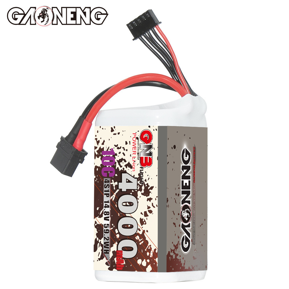 GNB 4000mAh 4S 14.8V 10C 20C م - مراجعة Drone Battery Li-Ion وسعره