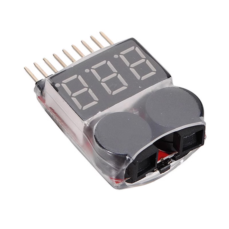 مدقق خلية للسيارة بجهاز تحكم ع - مراجعة Drone Battery Voltage Checker وسعره