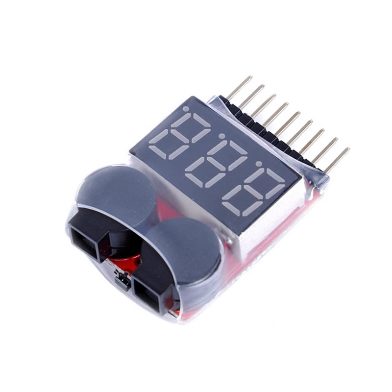 مدقق خلية للسيارة بجهاز تحكم ع - مراجعة Drone Battery Voltage Checker وسعره