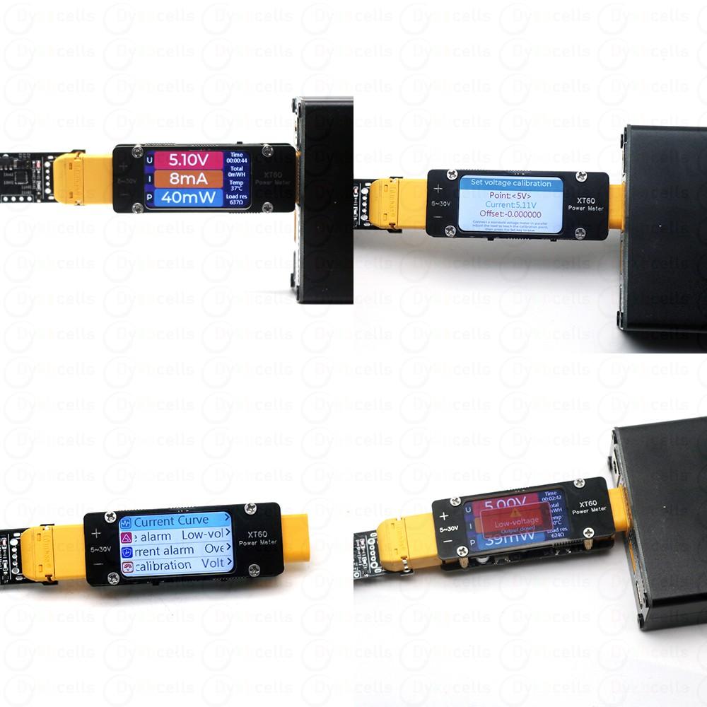 2mA-64A تيار مستمر XT60 مقياس  - مراجعة Drone Battery Voltage Checker وسعره