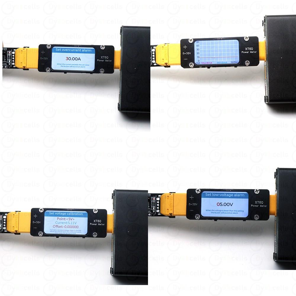 2mA-64A تيار مستمر XT60 مقياس  - مراجعة Drone Battery Voltage Checker وسعره