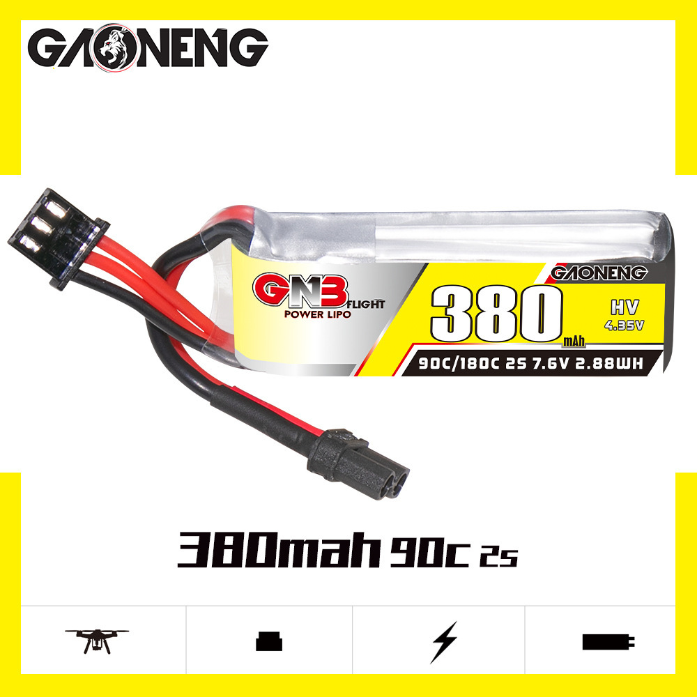 بطارية ليثيوم بوليمر GNB 2S 7. - مراجعة Drone Battery Lipo وسعره