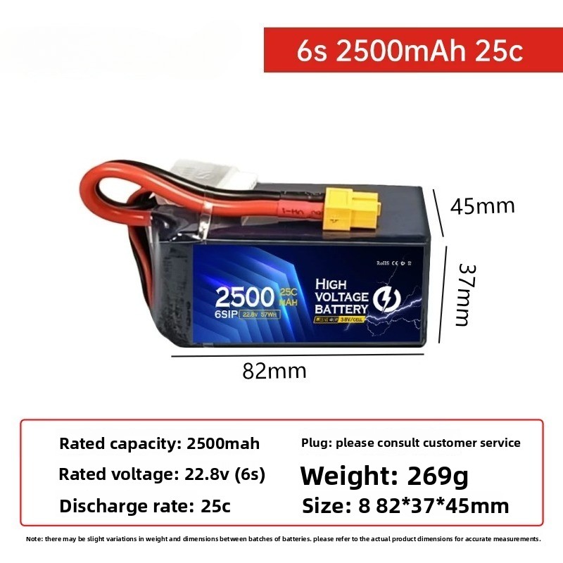 بطارية ليثيوم عالية الكثافة 25 - مراجعة Drone Battery High Voltage وسعره