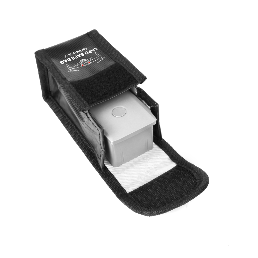 ل DJI AIR 2S يبو حقيبة آمنة وا - مراجعة Drone Battery Bag وسعره