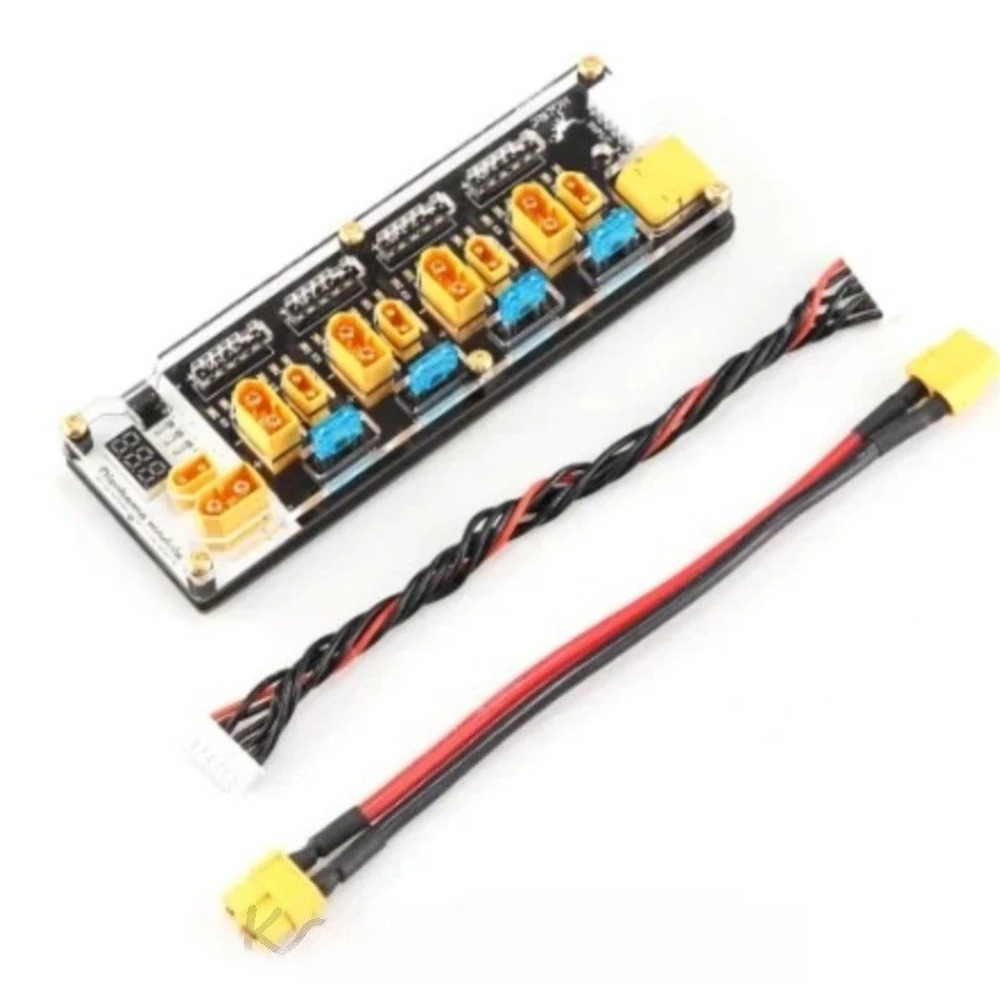 لوحة شحن متوازية HGLRC THOR PR - مراجعة Drone Battery Parallel Board وسعره