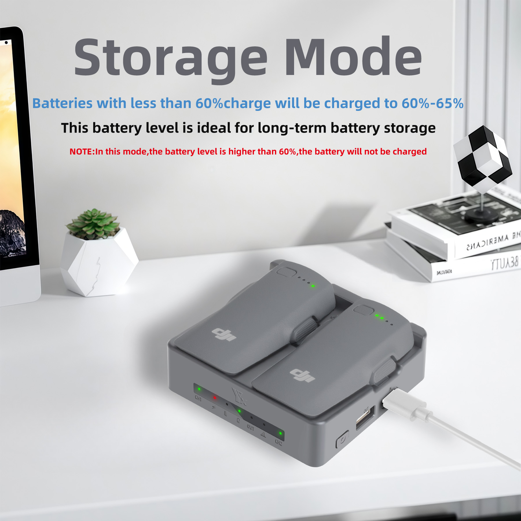 ل DJI NEO 2 شحن محور شاحن بطار - مراجعة Drone Battery Balance Charger وسعره