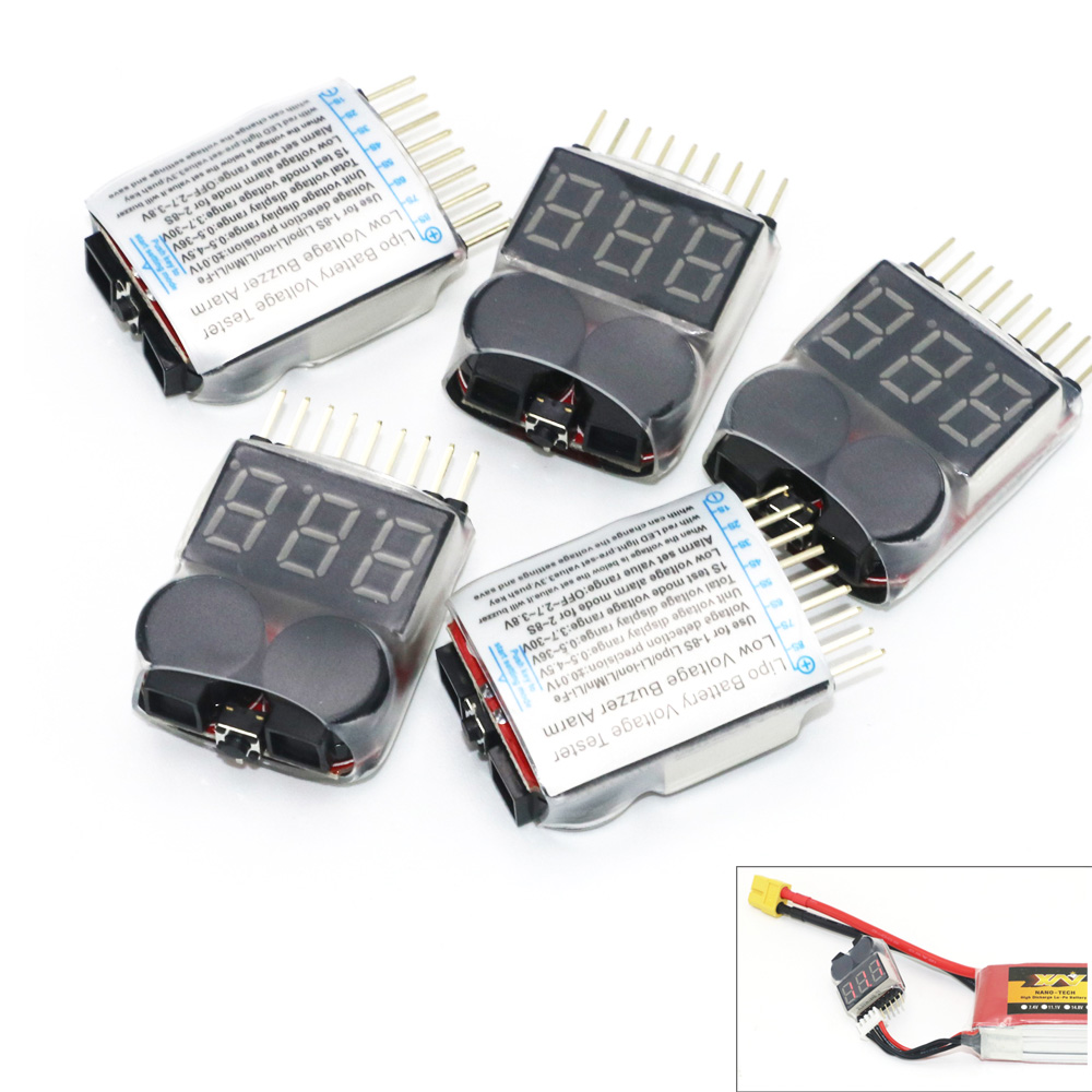 يبو بطارية جهاز قياس الجهد الك - مراجعة Drone Battery Alarm وسعره