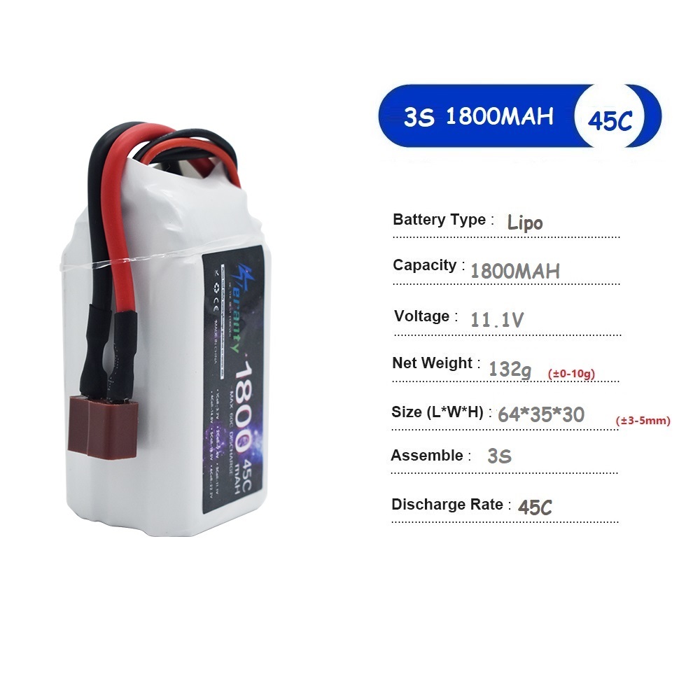 11.1 فولت بطارية ليبو 3S 1500  - مراجعة Drone Battery 3S وسعره