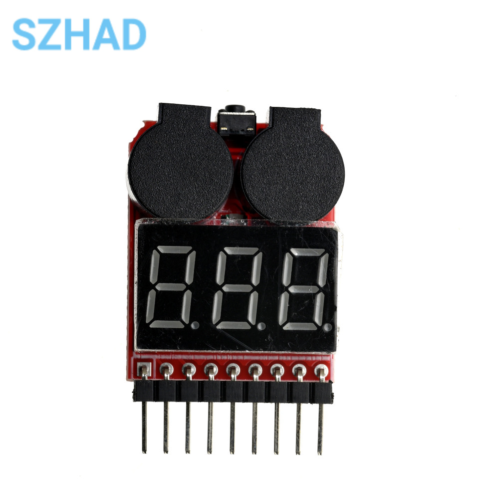 جهاز اختبار فحص جهد بطارية ليث - مراجعة Drone Battery Voltage Checker وسعره