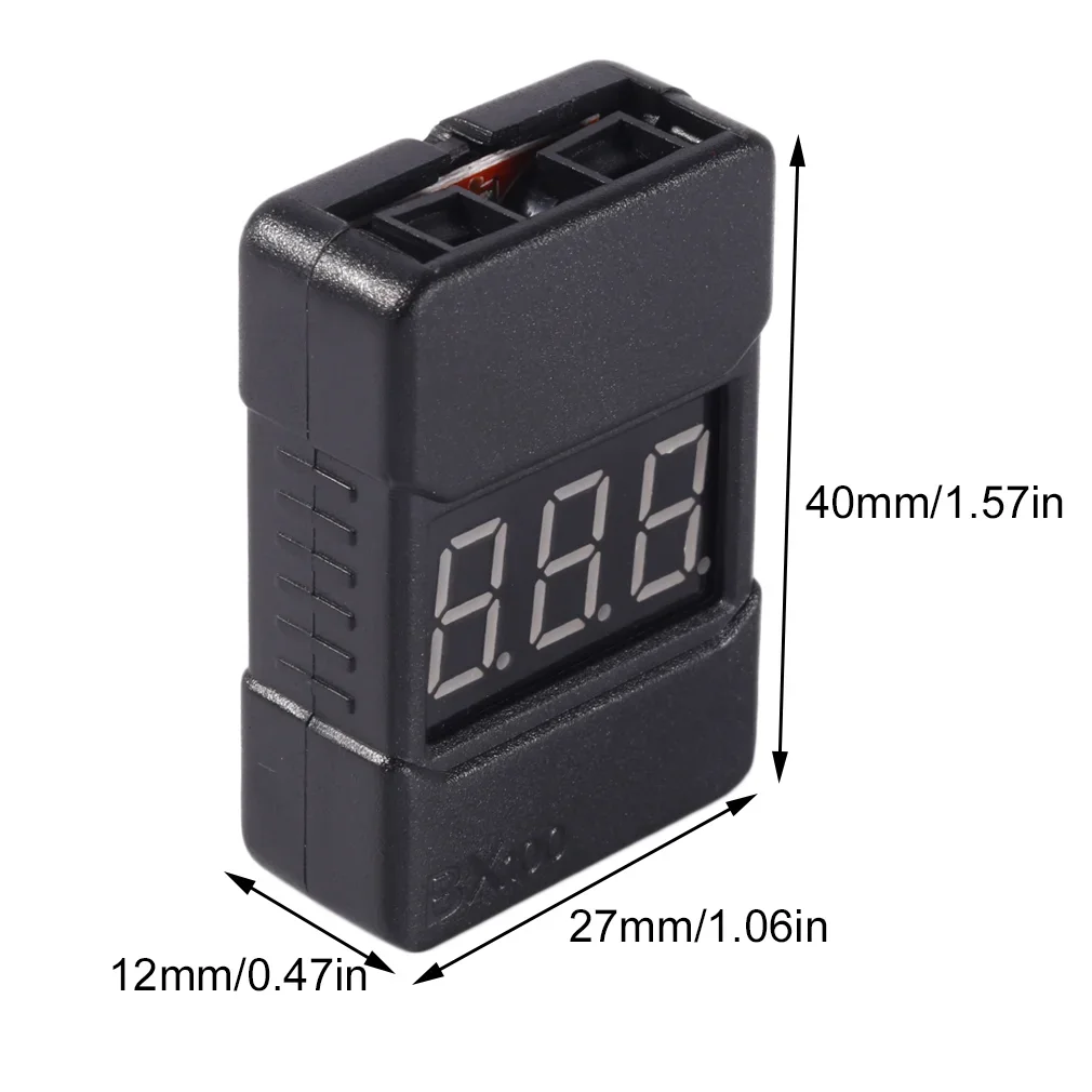 BX100 1-8S يبو بطارية جهاز قيا - مراجعة Drone Battery Alarm وسعره