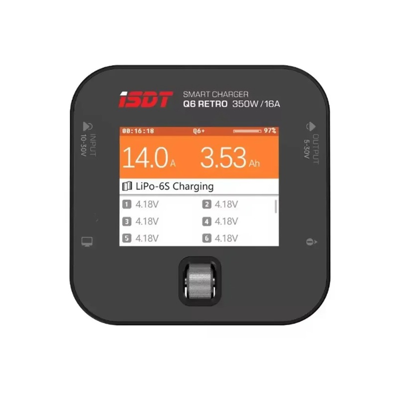 شاحن/مزيل شحن ISDT Q6 ريترو DC - مراجعة Drone Battery Smart وسعره