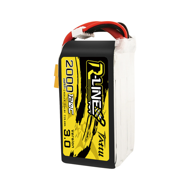 بطارية TATTU-Lipo لطائرة هليكو - مراجعة Drone Battery 4S وسعره