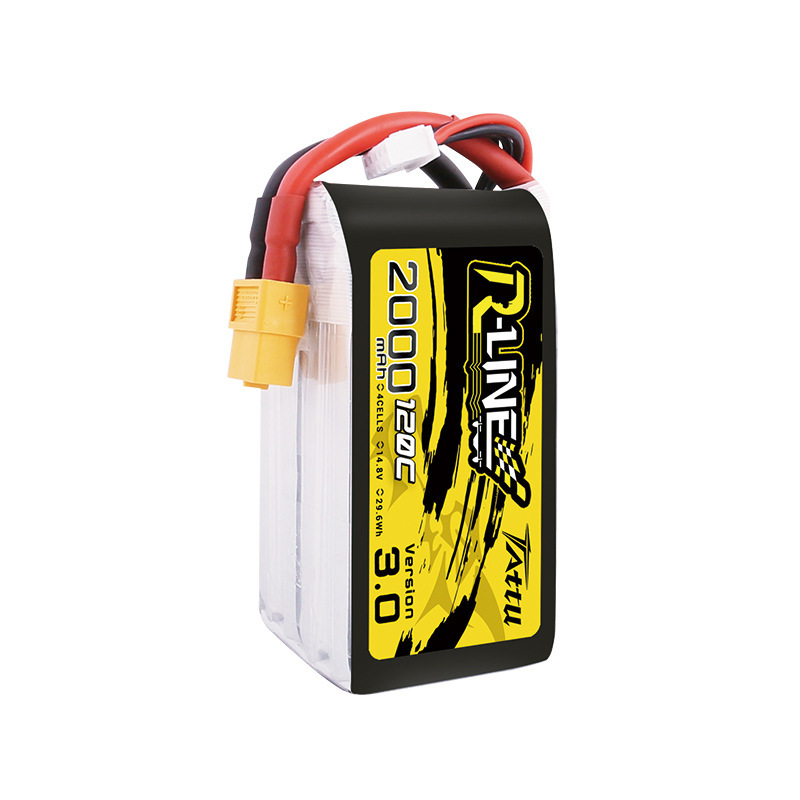 بطارية TATTU-Lipo لطائرة هليكو - مراجعة Drone Battery 4S وسعره