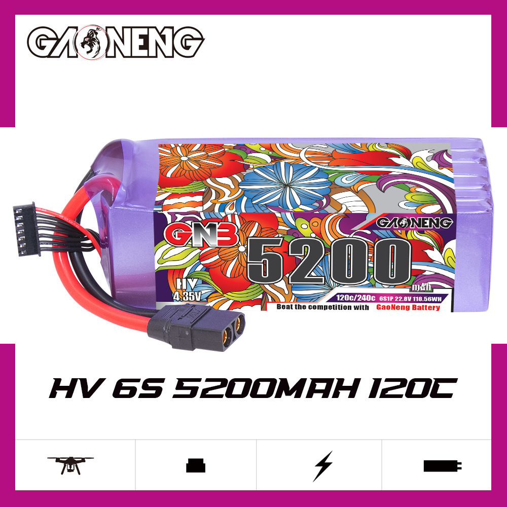 GNB يبو بطارية 6S 22.8 فولت 30 - مراجعة Drone Battery Connector وسعره
