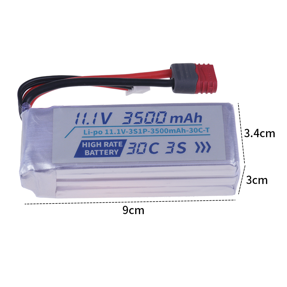 بطارية ليثيوم بوليمر 3500 مللي - مراجعة Drone Battery 3S وسعره